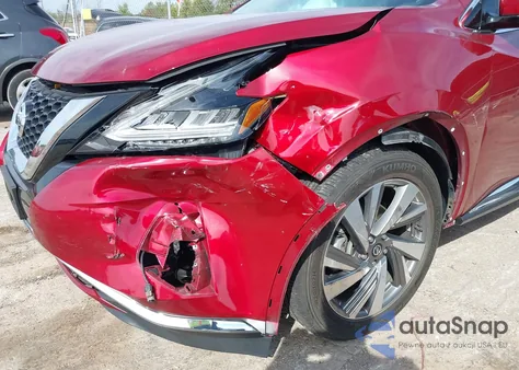 2019 Nissan Murano Sl из США, поврежденный, VIN 5N1AZ2MS3KN153183